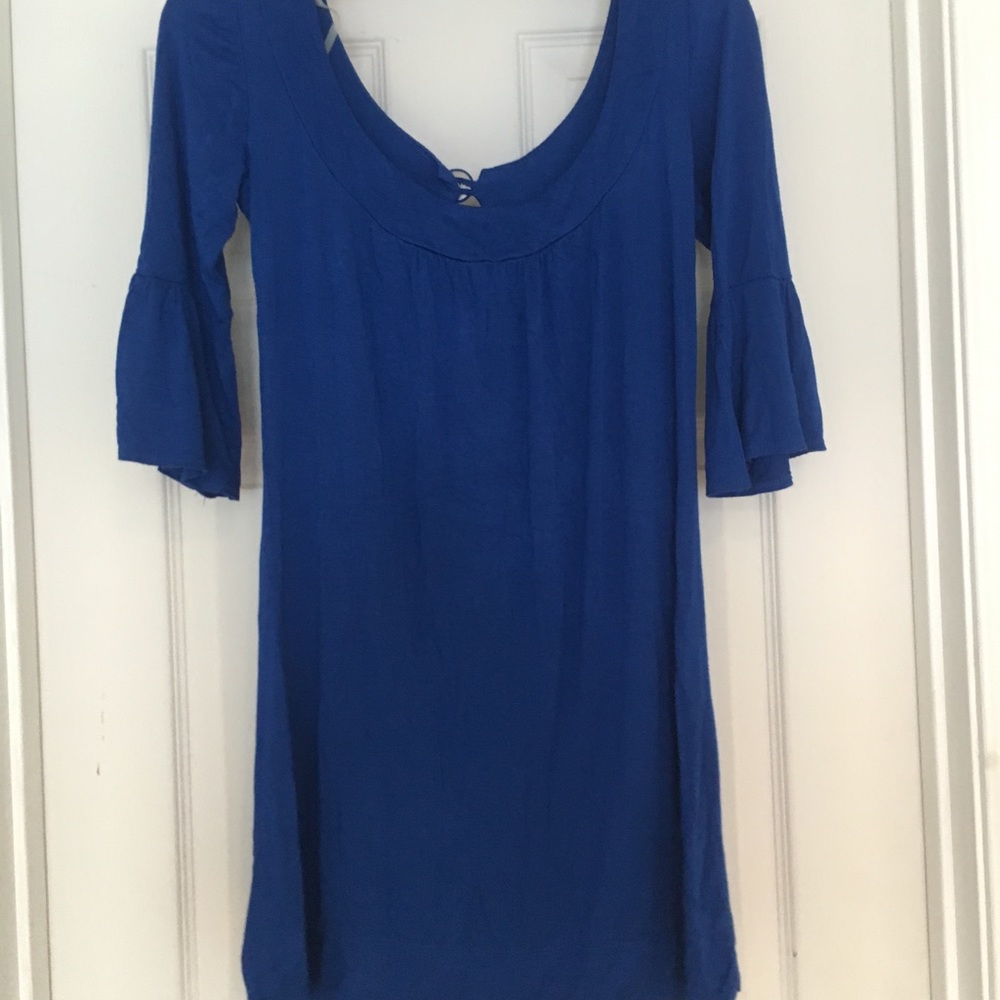BP Bell sleeves cotton stretchy dress